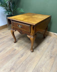 Vintage Drop Leaf End Table With Drawer (SKU74)