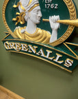 Large Vintage Greenalls  Pub Sign - Breweriana (SKU744)
