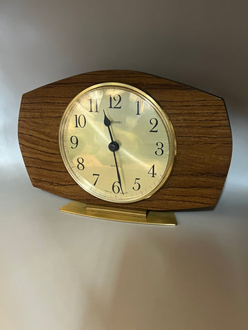 Retro Metamec Quartz Mantel Clock Working (SKU706)