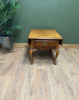 Vintage Drop Leaf End Table With Drawer (SKU74)
