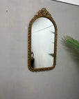 Ornate Antique Gold Framed Mirror (SKU353)