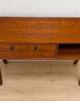 Pierre Jeanneret Style Hardwood Side Table Mid Century Compass Legs Cabinet (LL001)