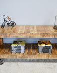 Industrial Style Coffee Table / TV Stand (SKU72)