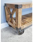 Industrial Style Coffee Table / TV Stand (SKU72)