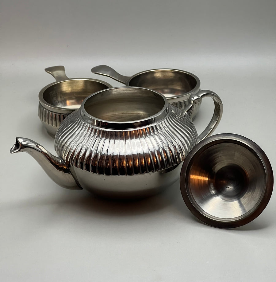 Vintage EPNS Small Set Teapot Sugar and Creamer (SKU736)