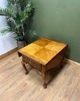 Vintage Drop Leaf End Table With Drawer (SKU74)