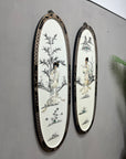Pair of Wall Decor Panels Oriental Mother of Pearl (SKU419)
