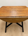 Vintage Ercol Elm & Beech Drop Leaf Dining Table (LL004)