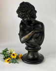 Vintage Bronze Effect Neoclassical Lady (SKU461)