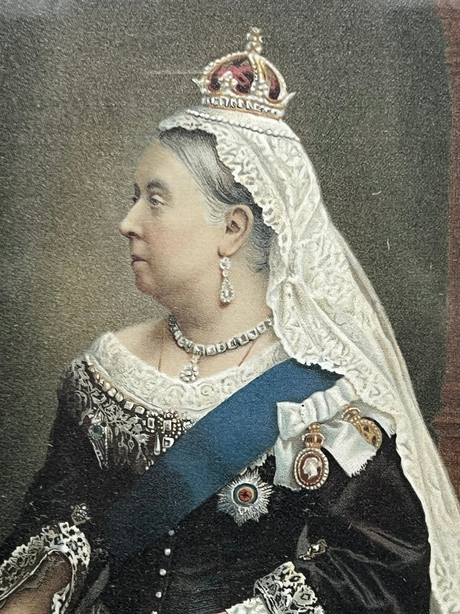 Queen Victoria Gold Framed (SKU441)