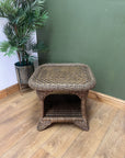 Rattan 2 Tier Side Table (SKU268)