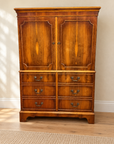 Vintage Yew Wood Cocktail Cabinet (SKU223)