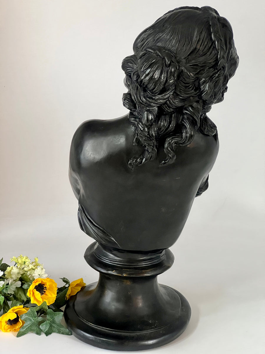 Vintage Bronze Effect Neoclassical Lady (SKU461)