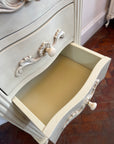 French Style Narrow White Chest Drawers (SKU174)