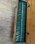Vintage Canteen Cutlery in Oak Chest (SKU56)