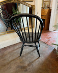 Large Farmhouse Style High Back Arm Chair (SKU36)