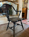 Large Farmhouse Style High Back Arm Chair (SKU36)