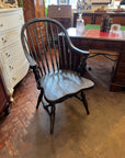 Large Farmhouse Style High Back Arm Chair (SKU36)