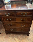 Vintage Mahogany Georgian Style Chest Drawers (SKU162)