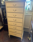 Vintage Tall French provincial Style Chest Drawers (SKU164)