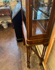 Georgian Style Glazed Curio Display Cabinet (SKU84)