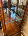 Georgian Style Glazed Curio Display Cabinet (SKU84)