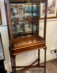 Georgian Style Glazed Curio Display Cabinet (SKU84)