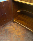 Vintage Yew Wood Cocktail Cabinet (SKU223)