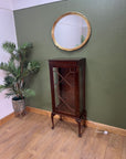 Vintage Mahogany Display Cabinet (SKU66)
