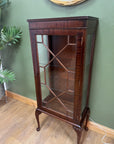 Vintage Mahogany Display Cabinet (SKU66)