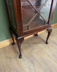 Vintage Mahogany Display Cabinet (SKU66)