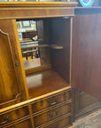 Vintage Yew Wood Cocktail Cabinet (SKU223)