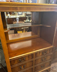 Vintage Yew Wood Cocktail Cabinet (SKU223)