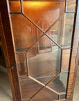 Vintage Mahogany Display Cabinet (SKU66)