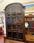 Antique George III Style Walnut Bureau Bookcase With Key (SKU122)