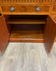 Vintage Yew Wood Breakfront Sideboard (SKU84)
