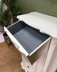French Style Tall White Chest Drawers (SKU173)