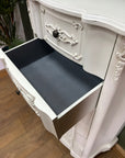 French Style Tall White Chest Drawers (SKU173)