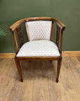Edwardian Inlaid Bow Back Chair (SKU237)