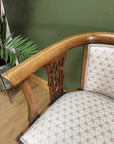 Edwardian Inlaid Bow Back Chair (SKU237)