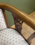 Edwardian Inlaid Bow Back Chair (SKU237)