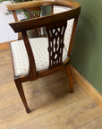 Edwardian Inlaid Bow Back Chair (SKU237)