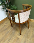 Edwardian Inlaid Bow Back Chair (SKU237)