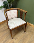 Edwardian Inlaid Bow Back Chair (SKU237)