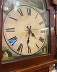 19th Century Oak And Mahogany Inlaid Longcase Clock (SKU247)