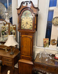 19th Century Oak And Mahogany Inlaid Longcase Clock (SKU247)