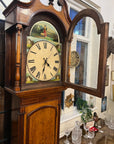 19th Century Oak And Mahogany Inlaid Longcase Clock (SKU247)