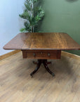 William lV Plum Pudding Pembroke Dining Table Circa-1835 (SKU031)