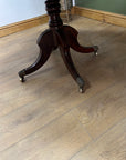William lV Plum Pudding Pembroke Dining Table Circa-1835 (SKU031)
