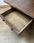 William lV Plum Pudding Pembroke Dining Table Circa-1835 (SKU031)